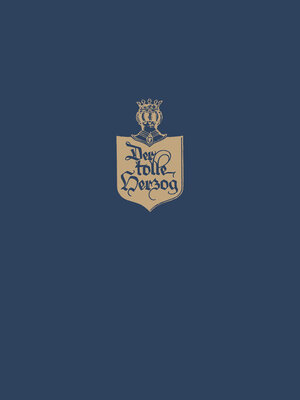 cover image of Der tolle Herzog